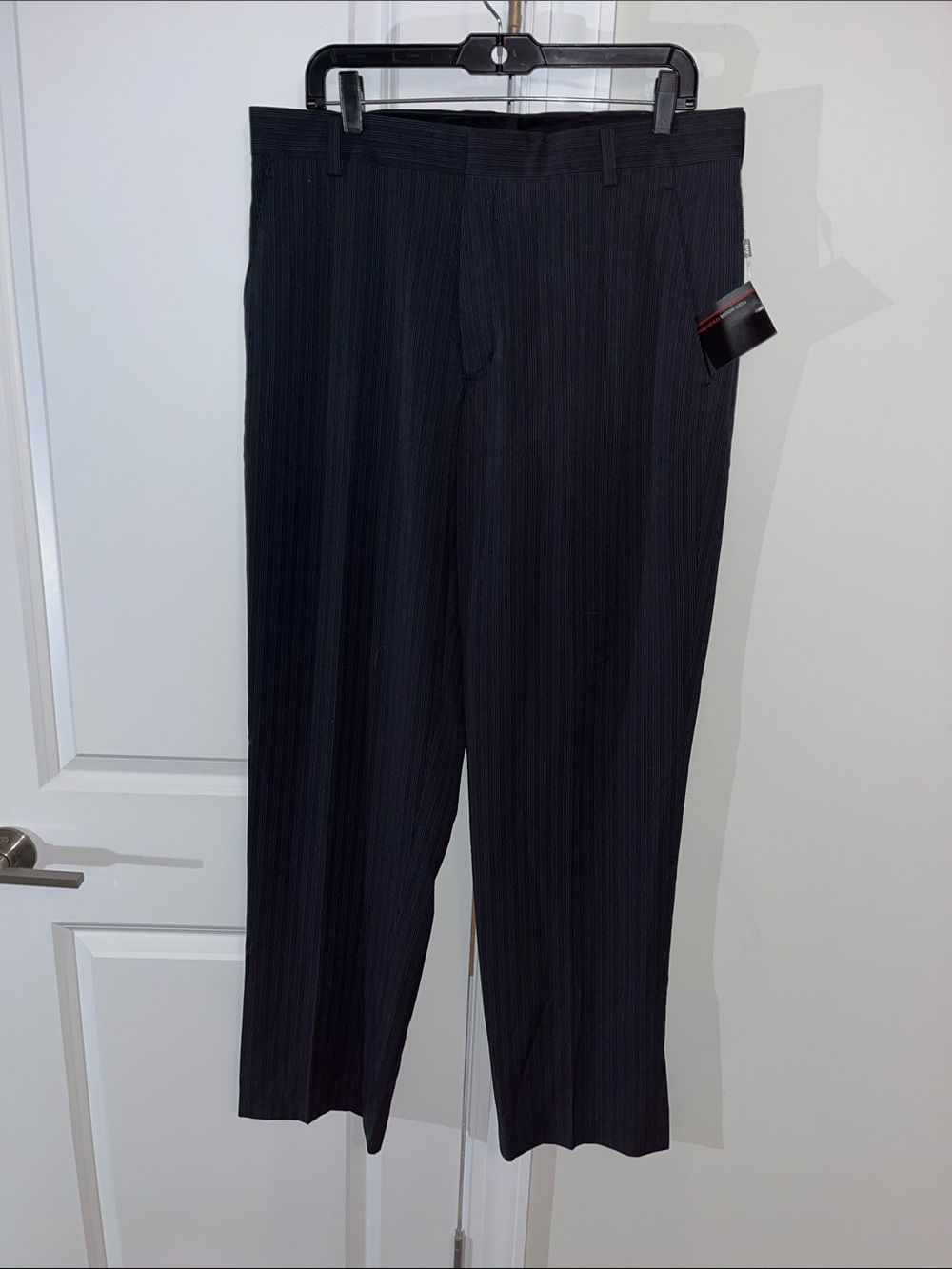 New Black Stripe Tiger Woods Platinum Collection Nike Golf Trousers Pants 34x34